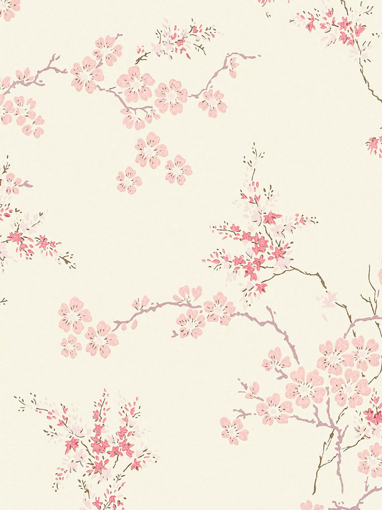 Laura Ashley Oriental Blossom Wallpaper