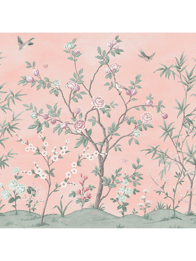 Sweetbriar Trail Tapet Veggdekor i Blush – 6 Paneler