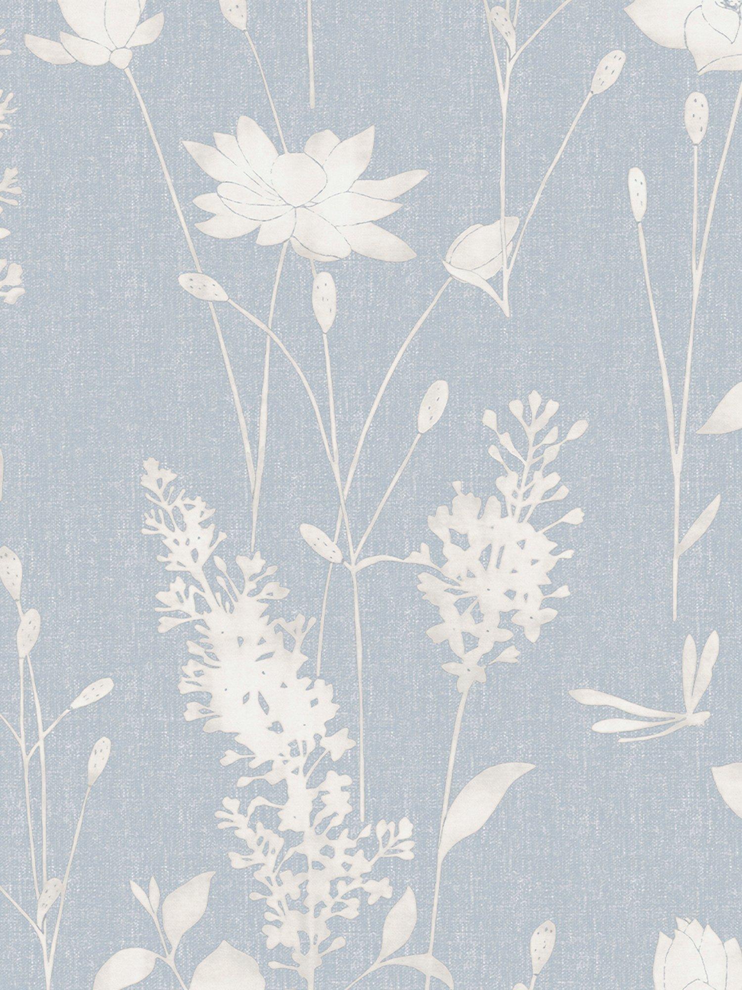 Laura Ashley Dragonfly Garden wallpaper, UK version