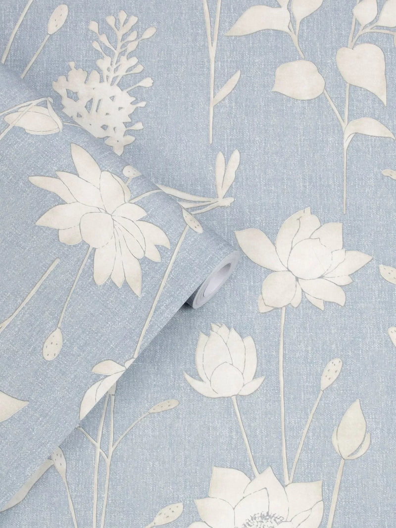 Laura Ashley Dragonfly Garden wallpaper, UK version