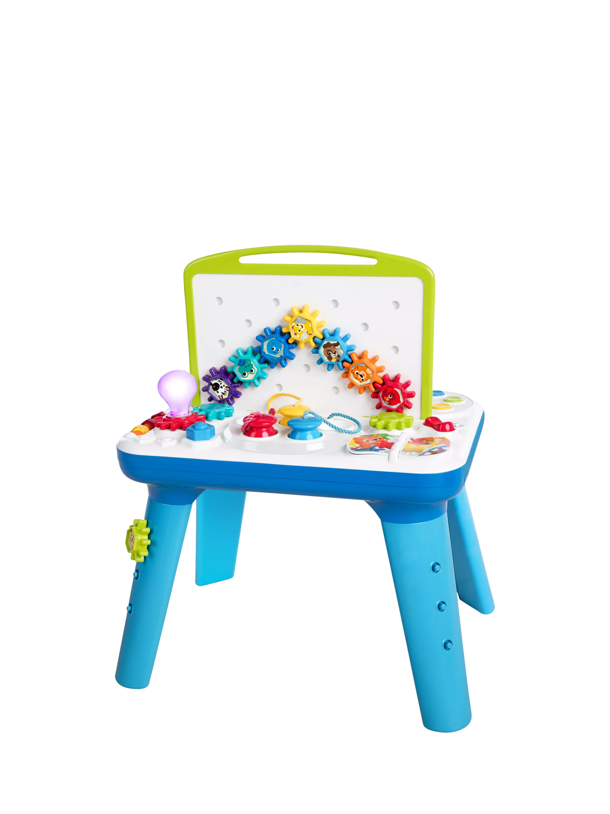 Baby Einstein Curiosity Table activity station with gears and lights - British product