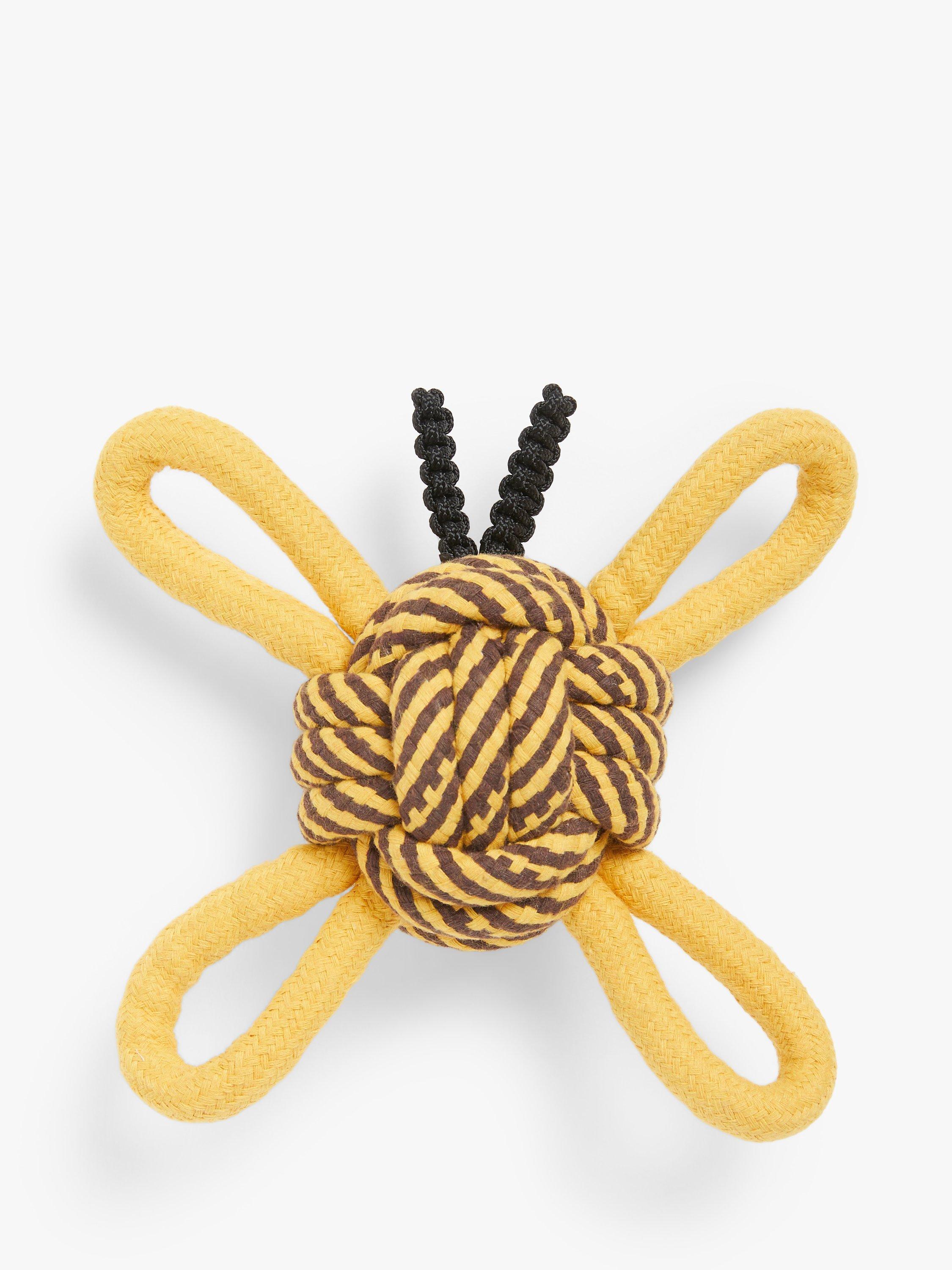 John Lewis chevron stripe rope dog toy for small to medium dogs, UK version