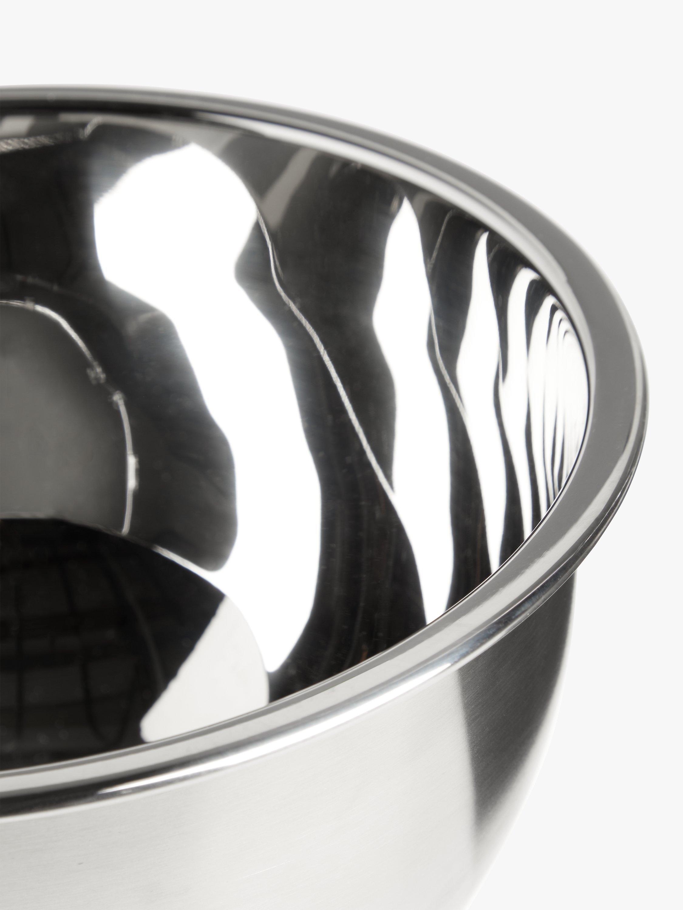 John Lewis stainless steel nesting mixing bowl 3L - British product