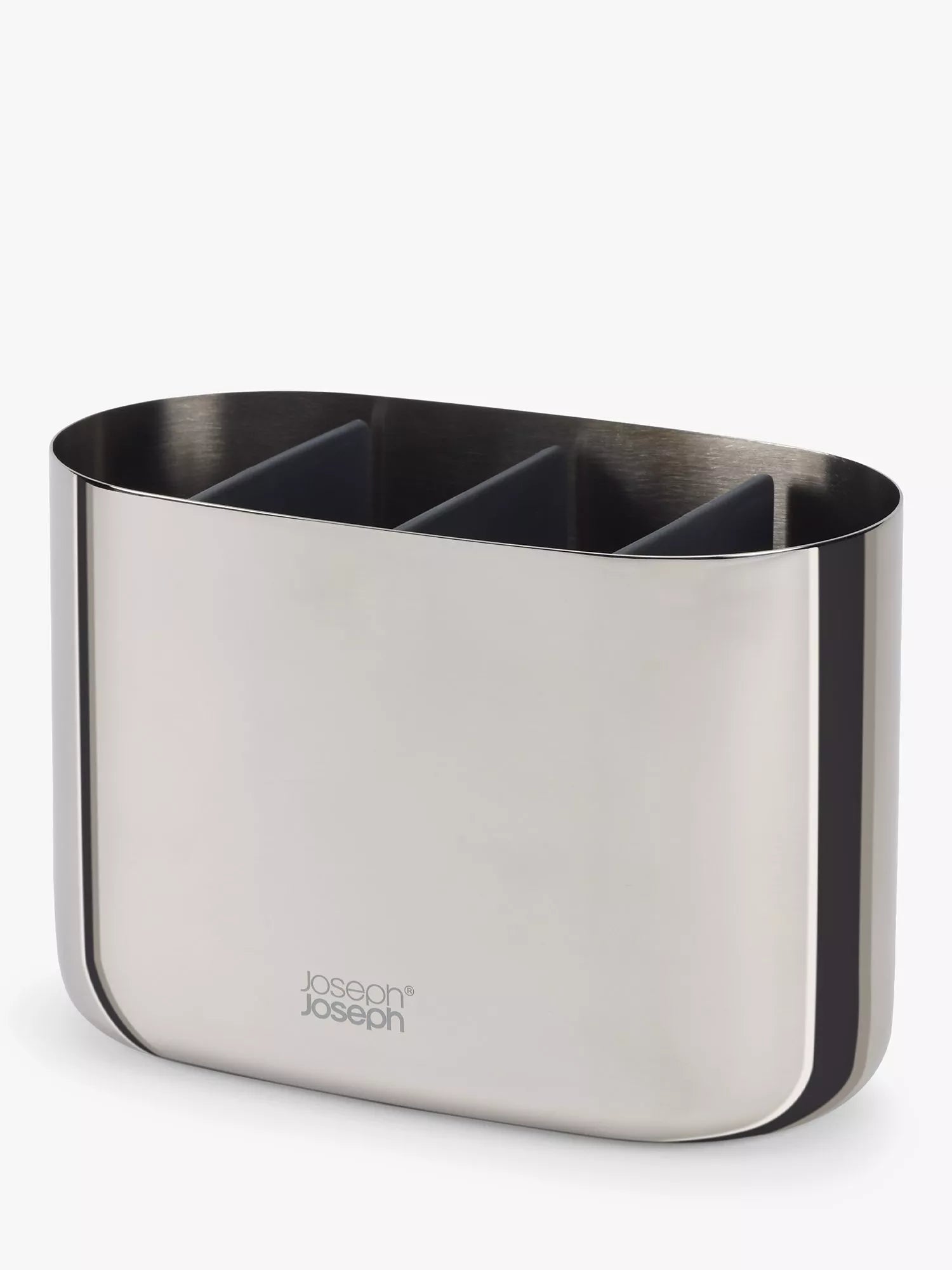 Joseph Joseph large toothbrush caddy stainless steel, UK version