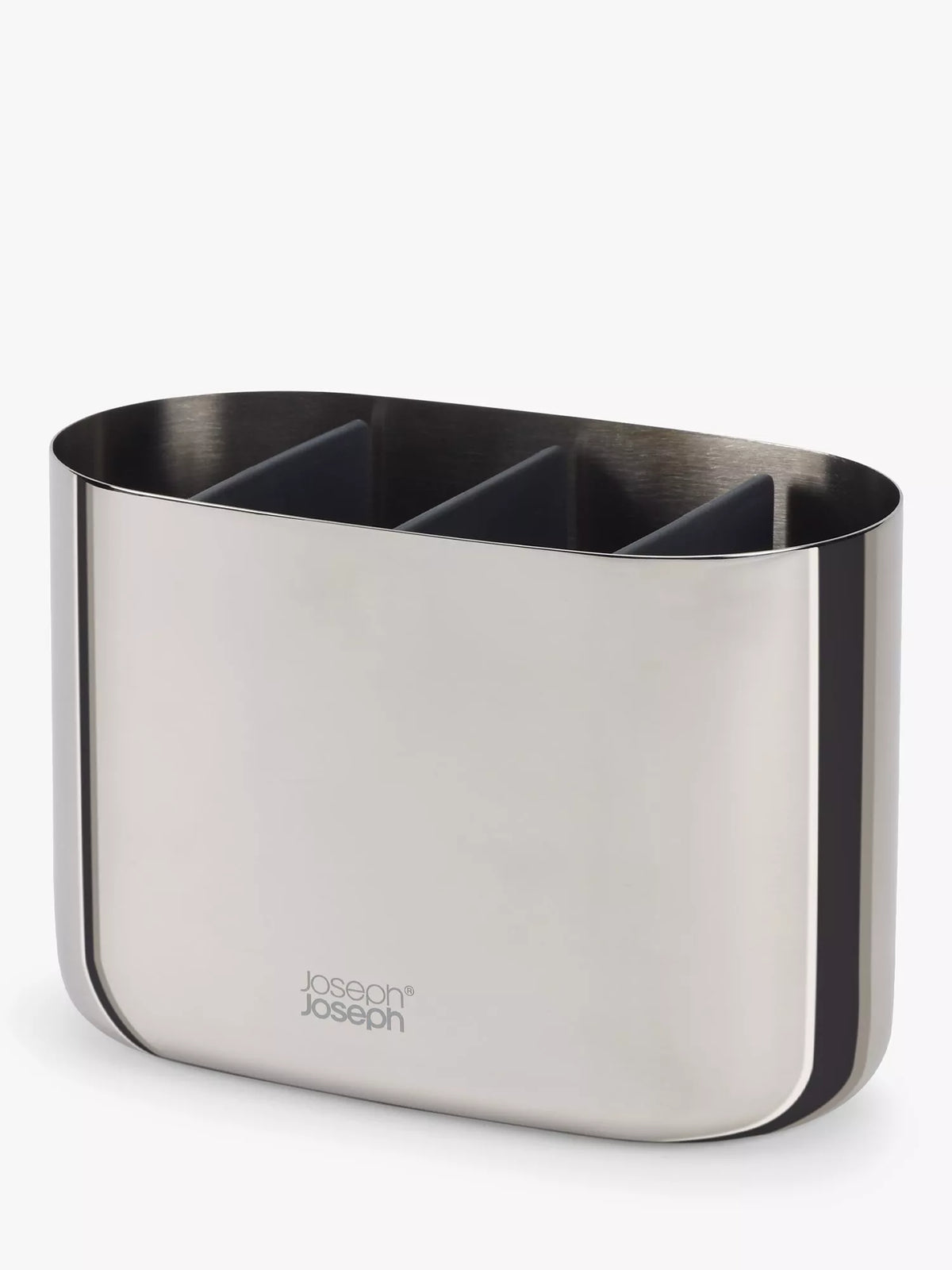 Joseph Joseph large toothbrush caddy stainless steel, UK version