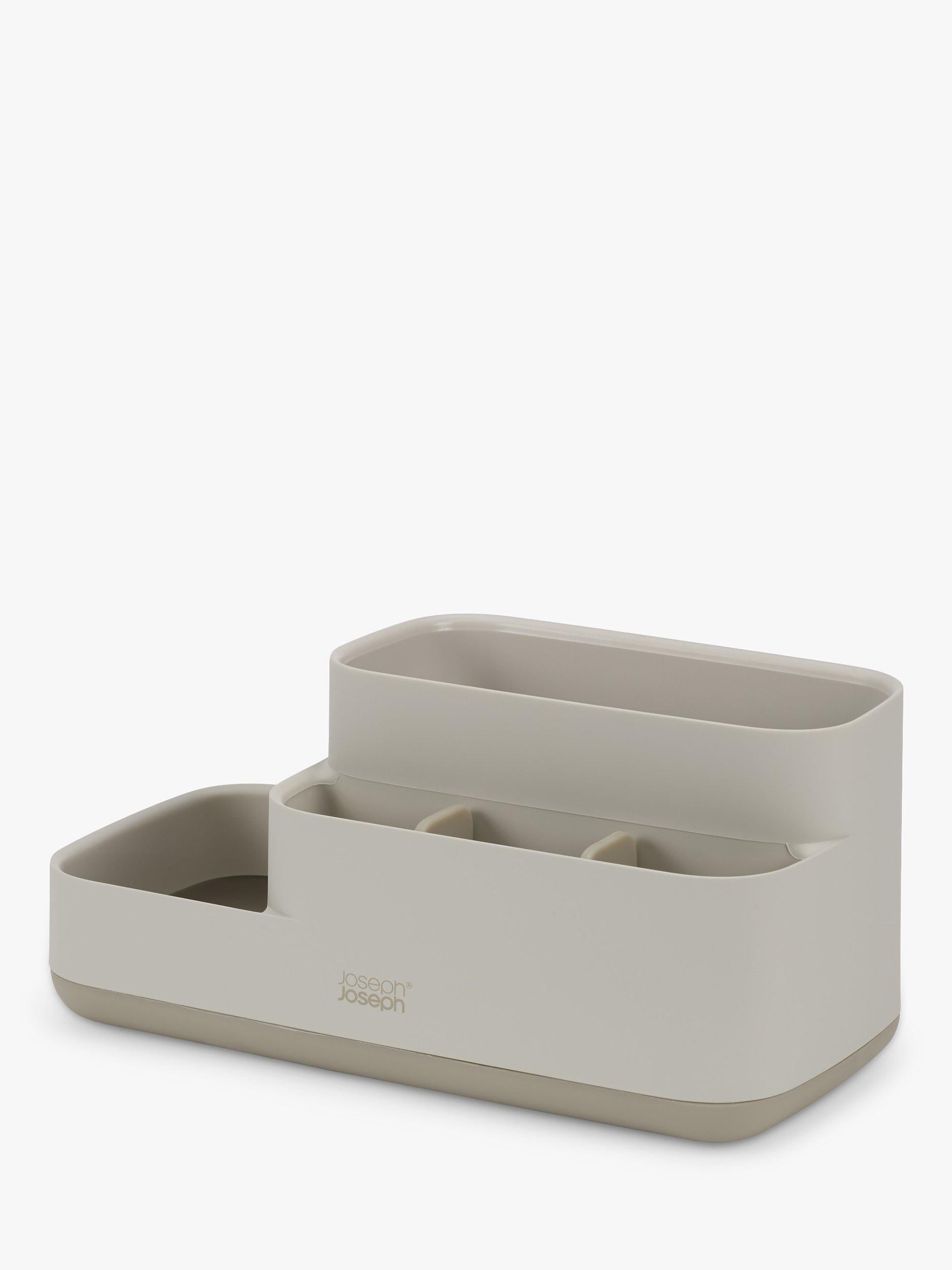 Joseph Joseph versatile bathroom caddy in ecru, UK version