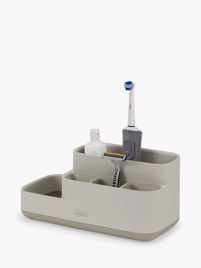 Joseph Joseph versatile bathroom caddy in ecru, UK version