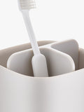 Joseph Joseph Easy Store toothbrush caddy with three sections, UK version