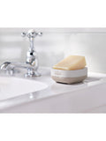 Joseph Joseph slim angled soap dish in ecru, UK version