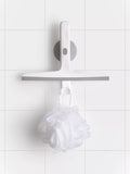 Joseph Joseph compact shower squeegee with storage holder, grey, UK version