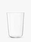 LSA International Arc stackable glass tumblers 550ml set of 4, UK version