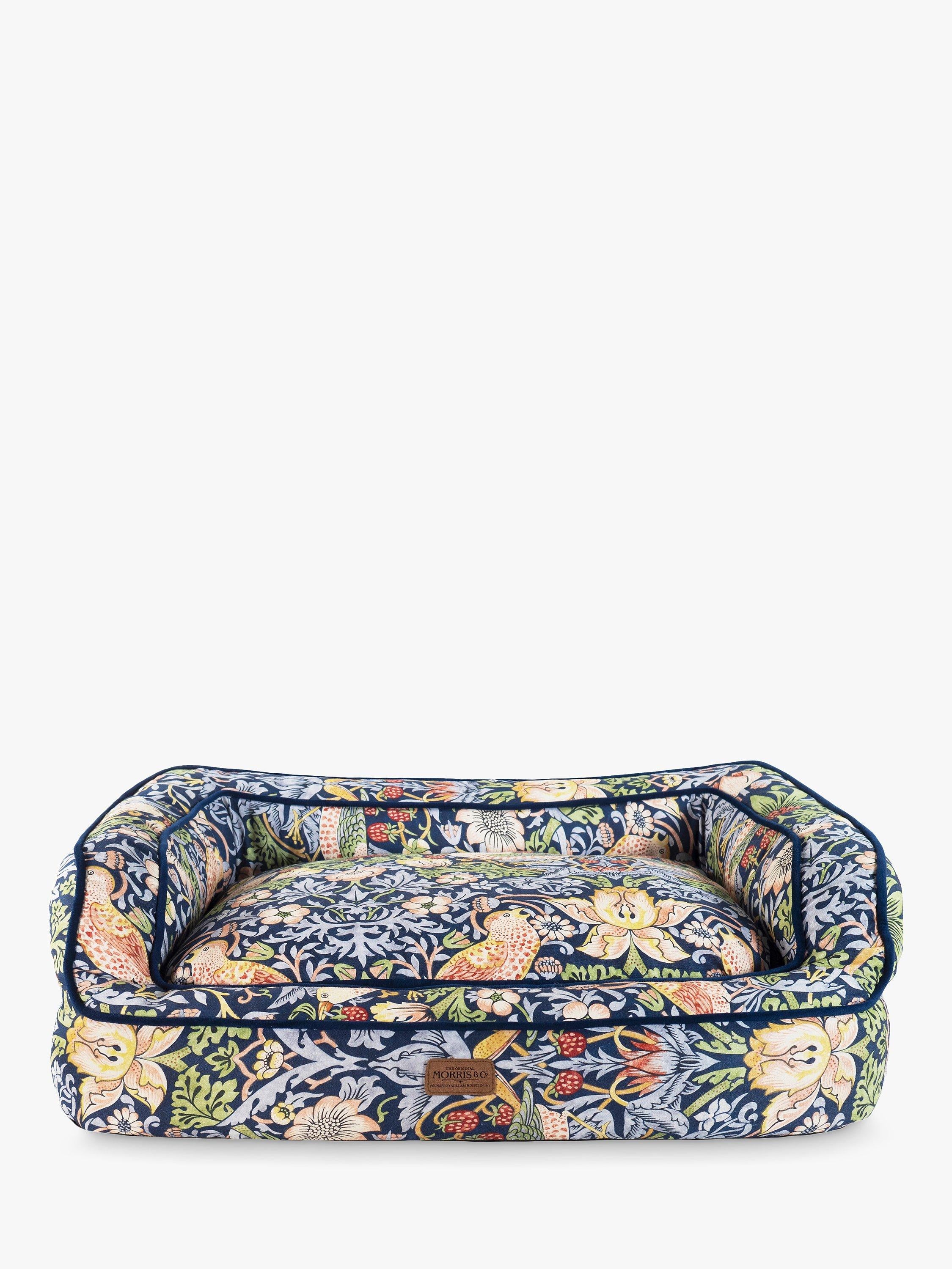 Morris & Co. Strawberry Thief dog bed medium - British product
