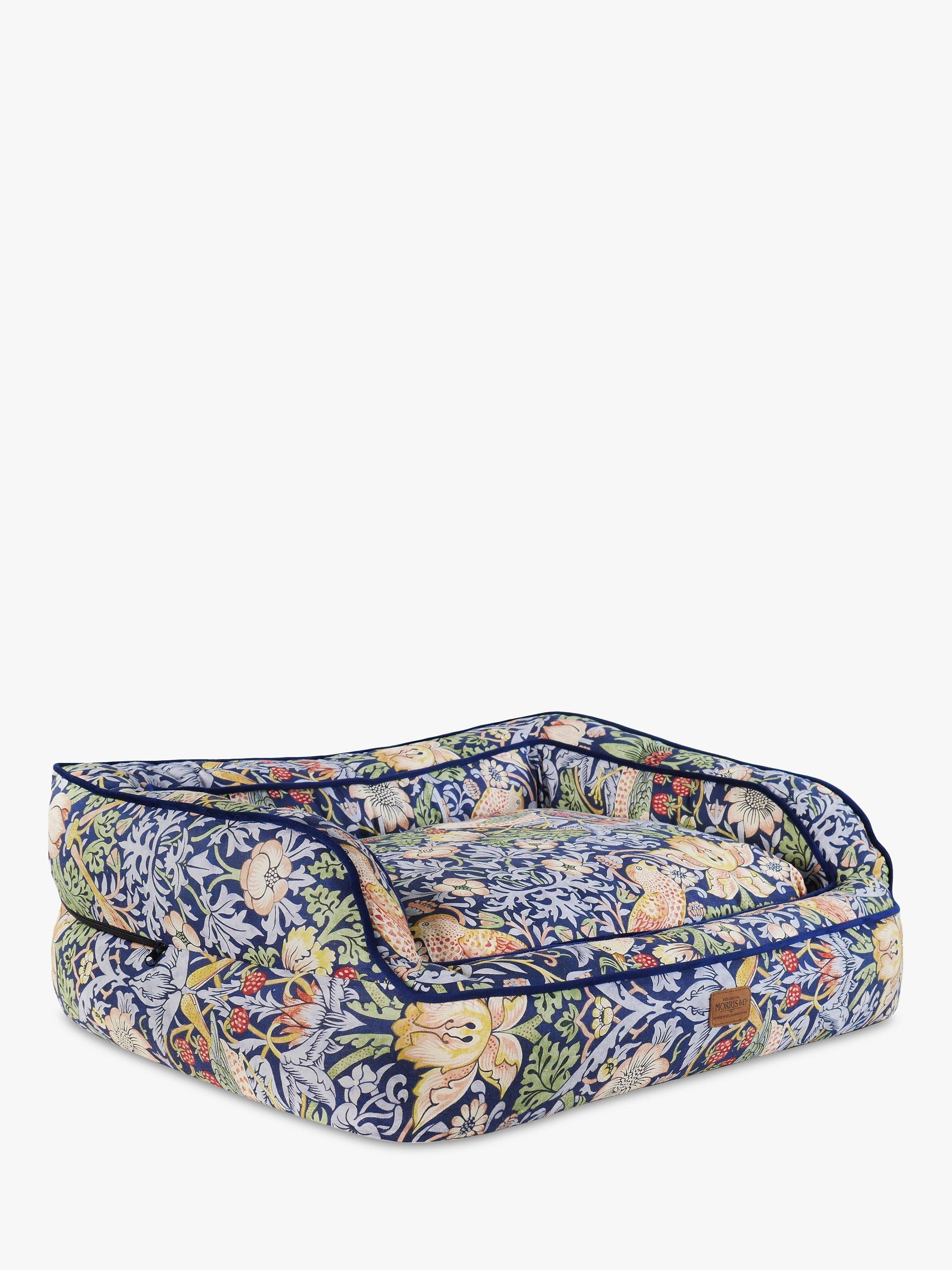 Morris & Co. Strawberry Thief dog bed medium - British product