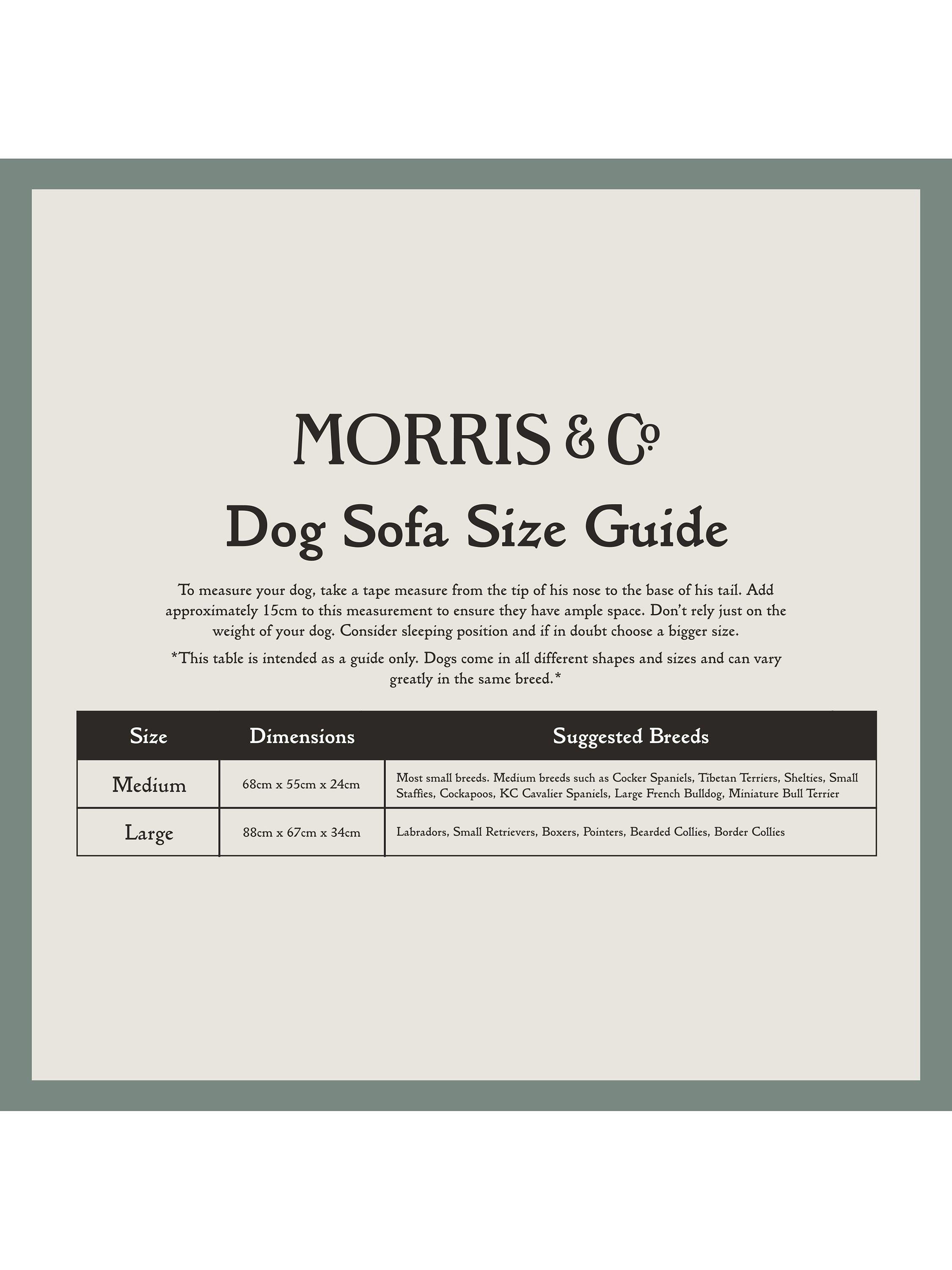 Morris & Co. Strawberry Thief dog bed medium - British product