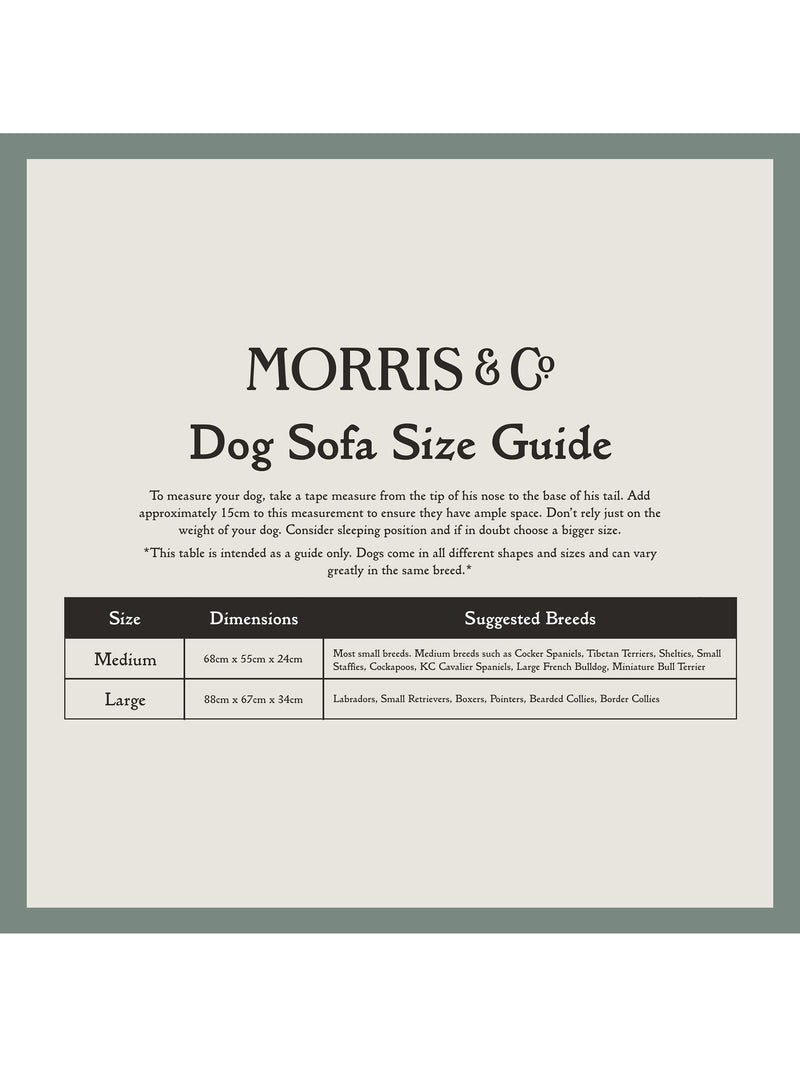 Morris & Co. Strawberry Thief dog bed medium - British product