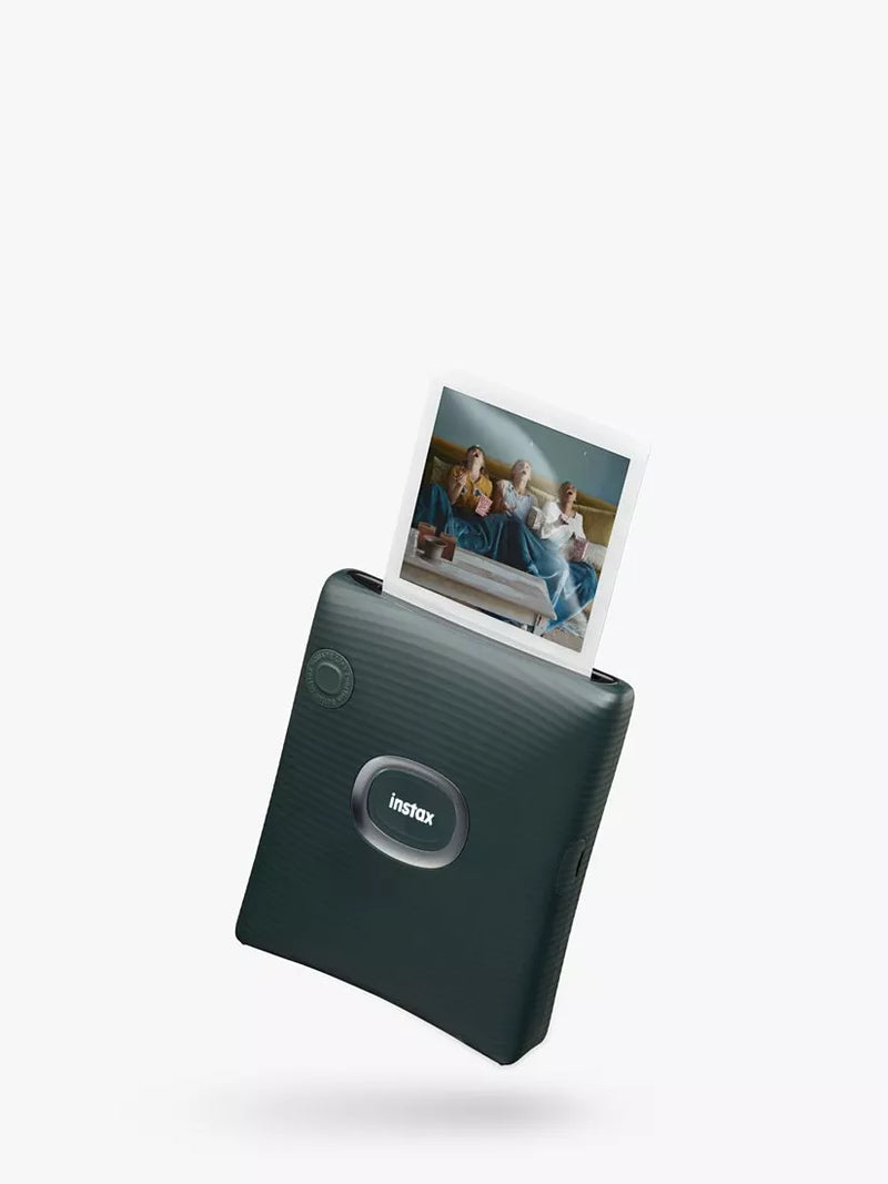 Instax SQUARE Link mobile photo printer Midnight Green, imported from the UK