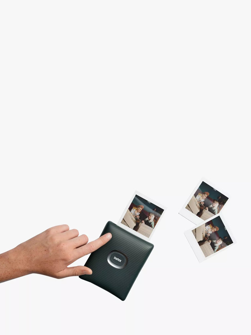 Instax SQUARE Link mobile photo printer Midnight Green, imported from the UK