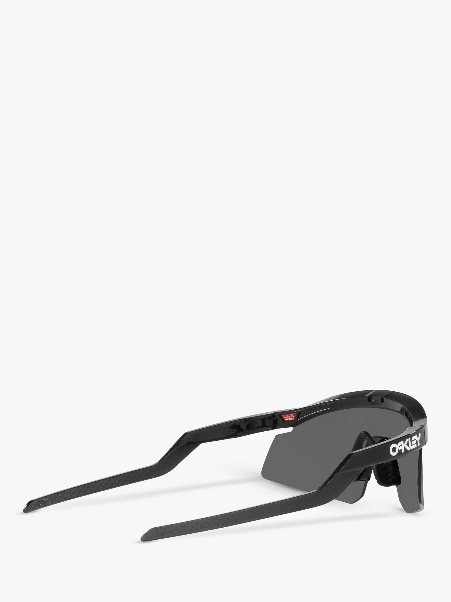 Oakley Hydra Wrap sunglasses black polycarbonate lenses, UK version