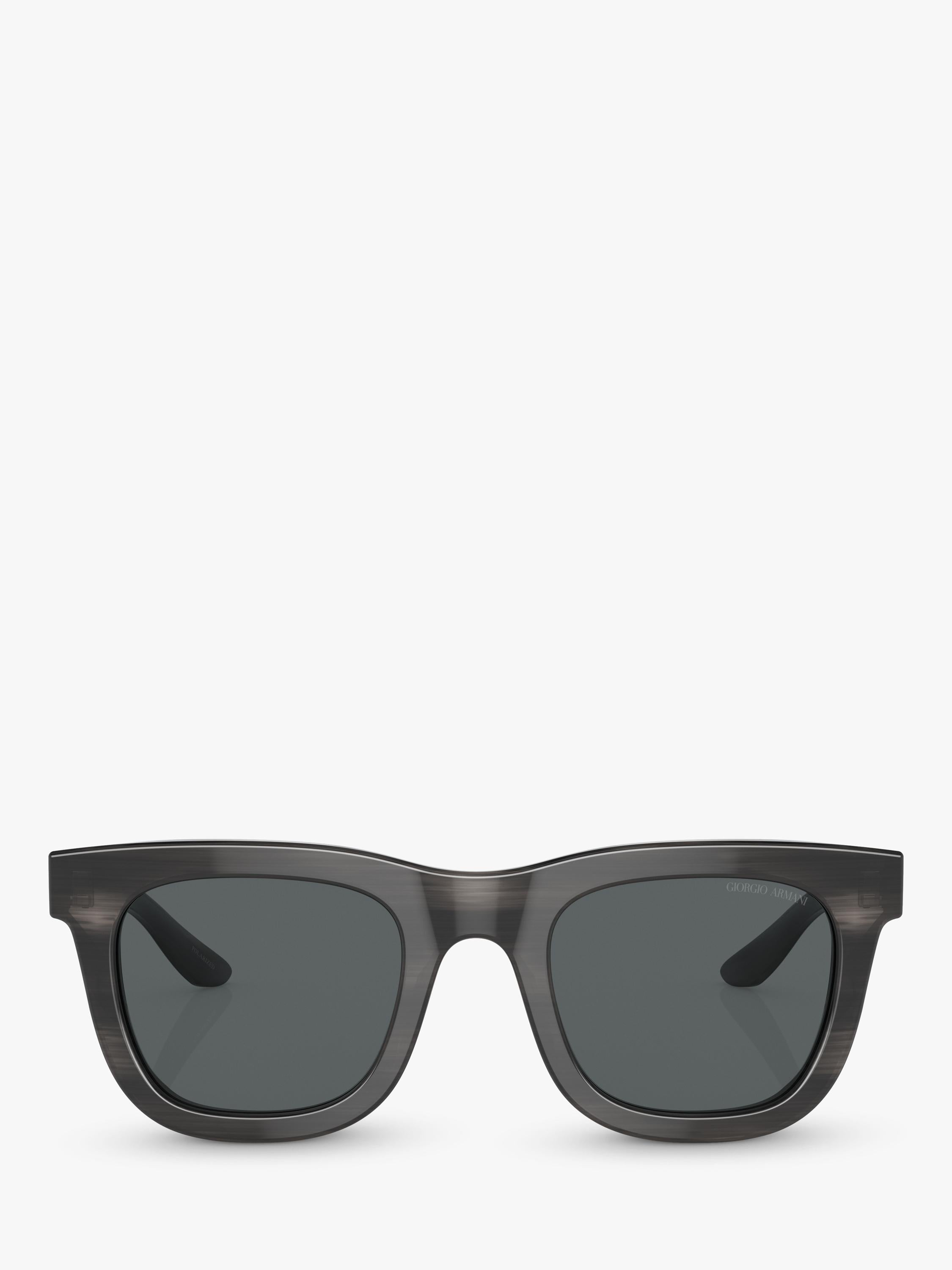 Armani Exchange D-Frame sunglasses polarised grey (British brand)