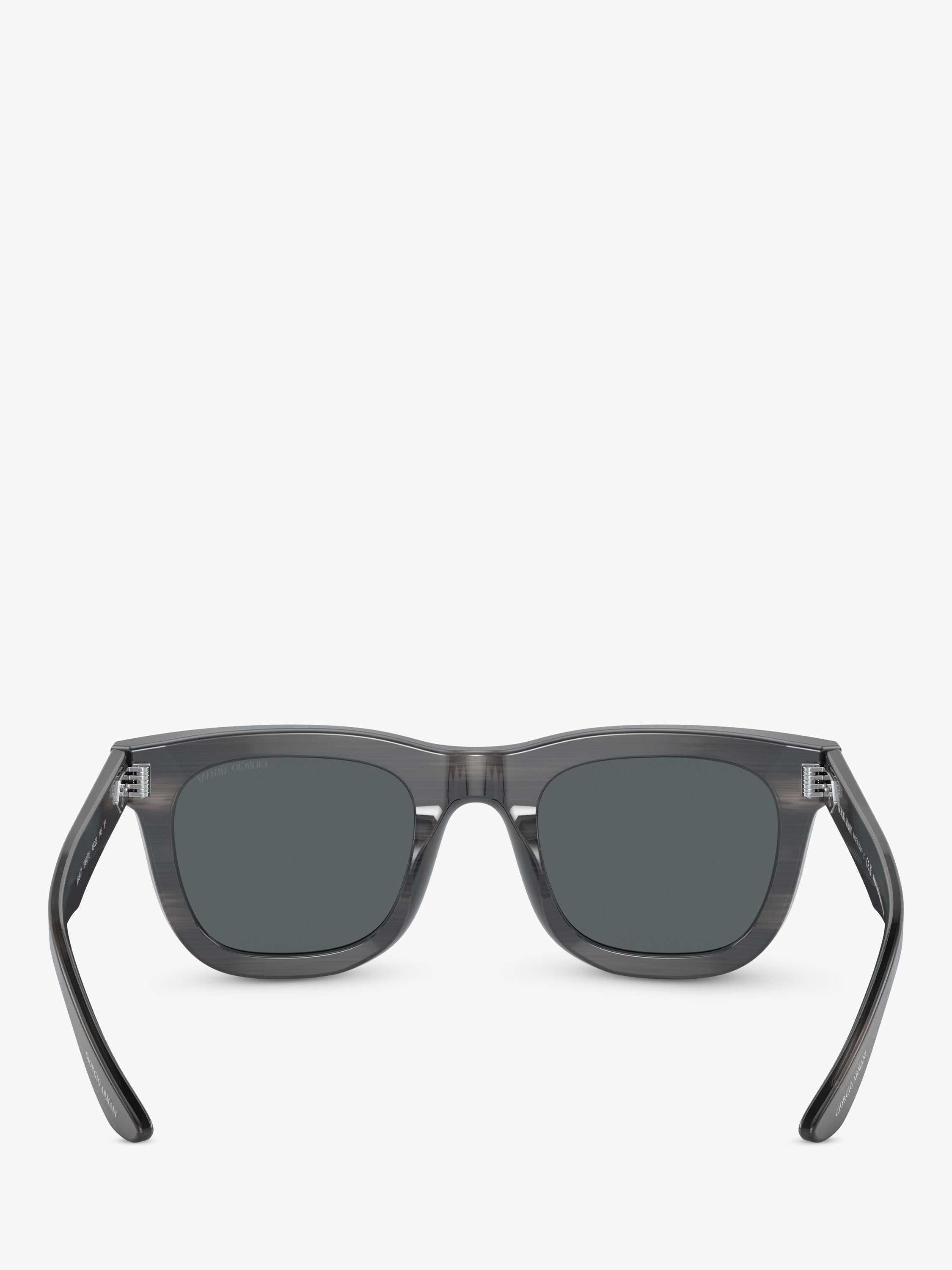 Armani Exchange D-Frame sunglasses polarised grey (British brand)