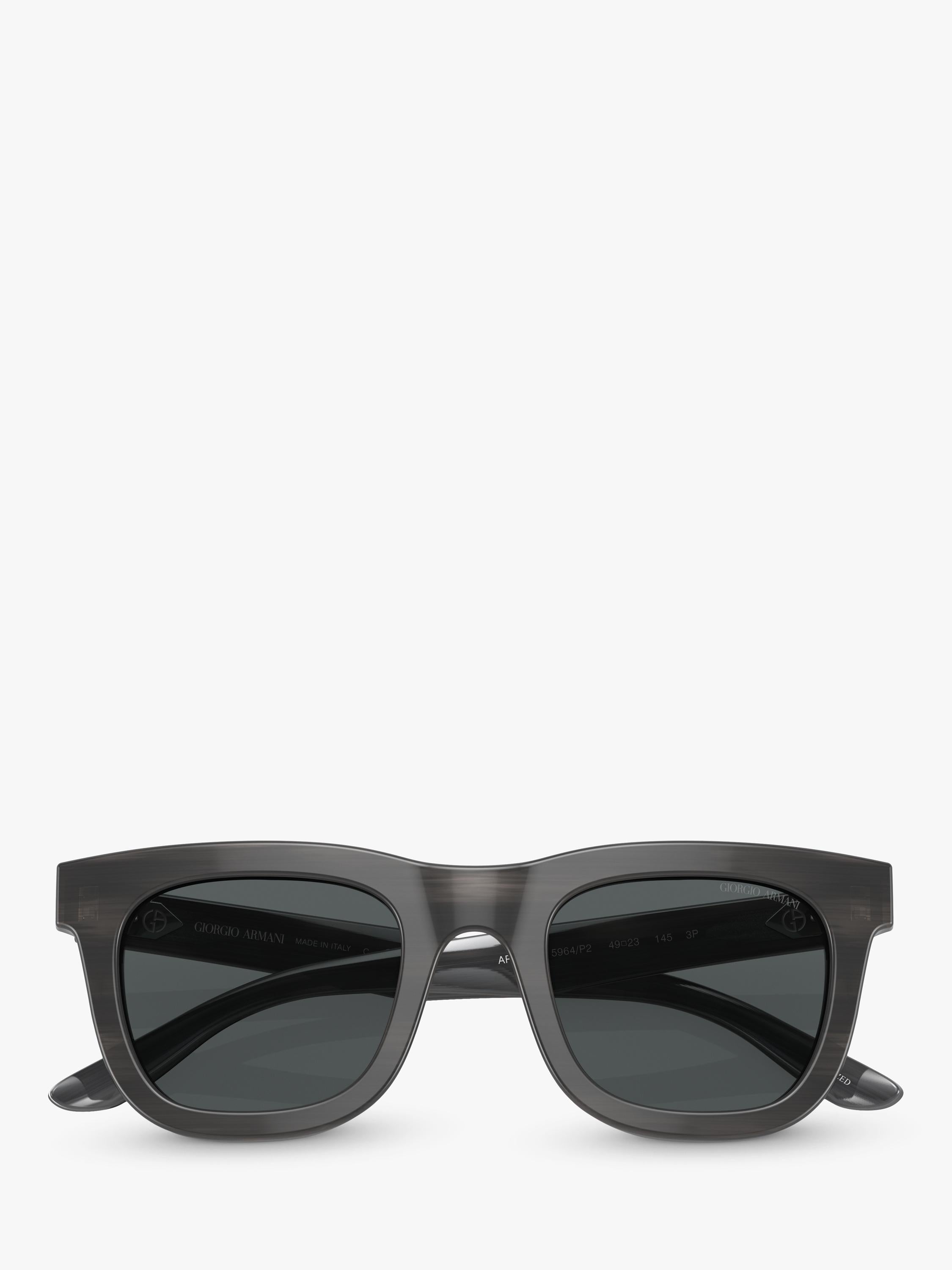 Armani Exchange D-Frame sunglasses polarised grey (British brand)