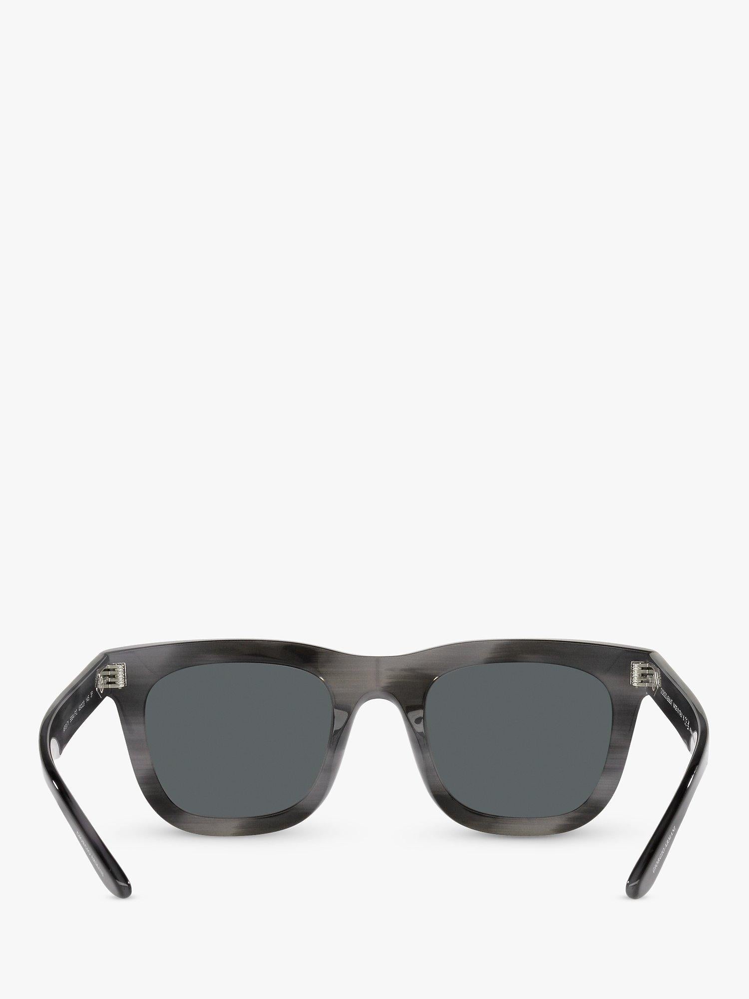 Armani Exchange D-Frame sunglasses polarised grey (British brand)