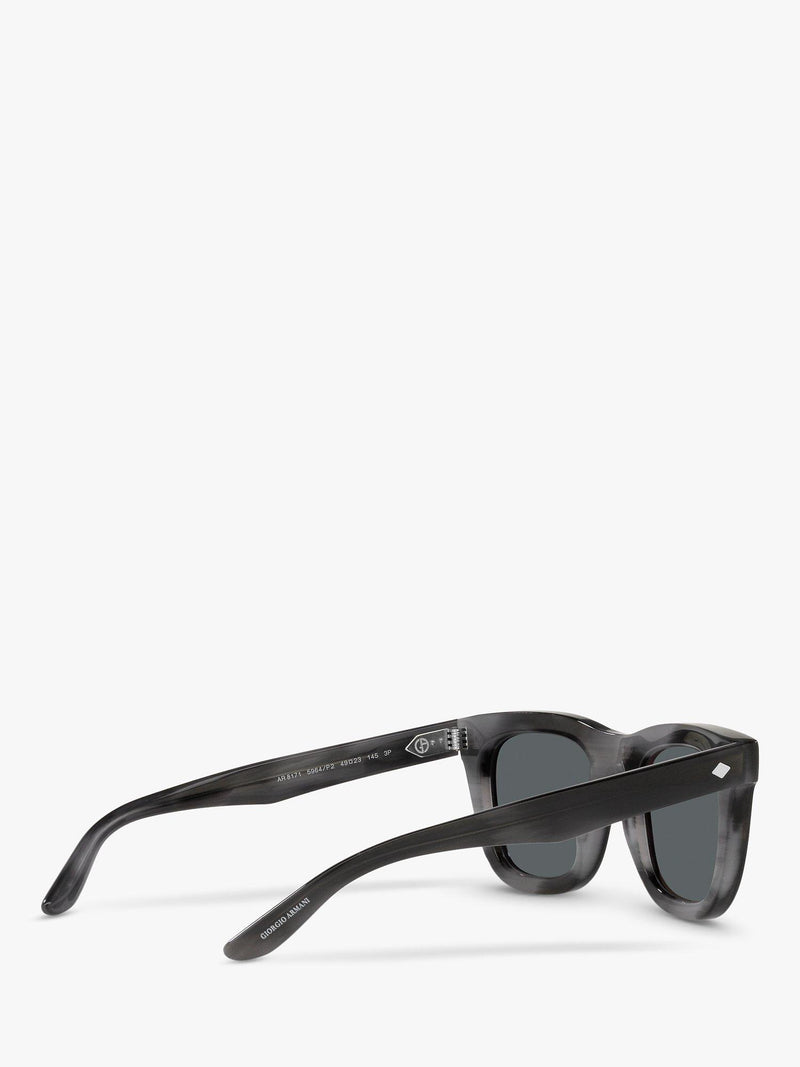 Armani Exchange D-Frame sunglasses polarised grey (British brand)