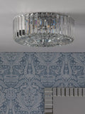 Laura Ashley Fernhurst flush ceiling light polished chrome - British product