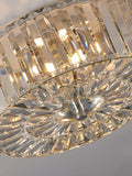 Laura Ashley Fernhurst flush ceiling light polished chrome - British product