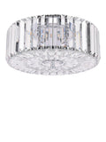 Laura Ashley Fernhurst flush ceiling light polished chrome - British product
