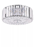 Laura Ashley Fernhurst flush ceiling light polished chrome - British product