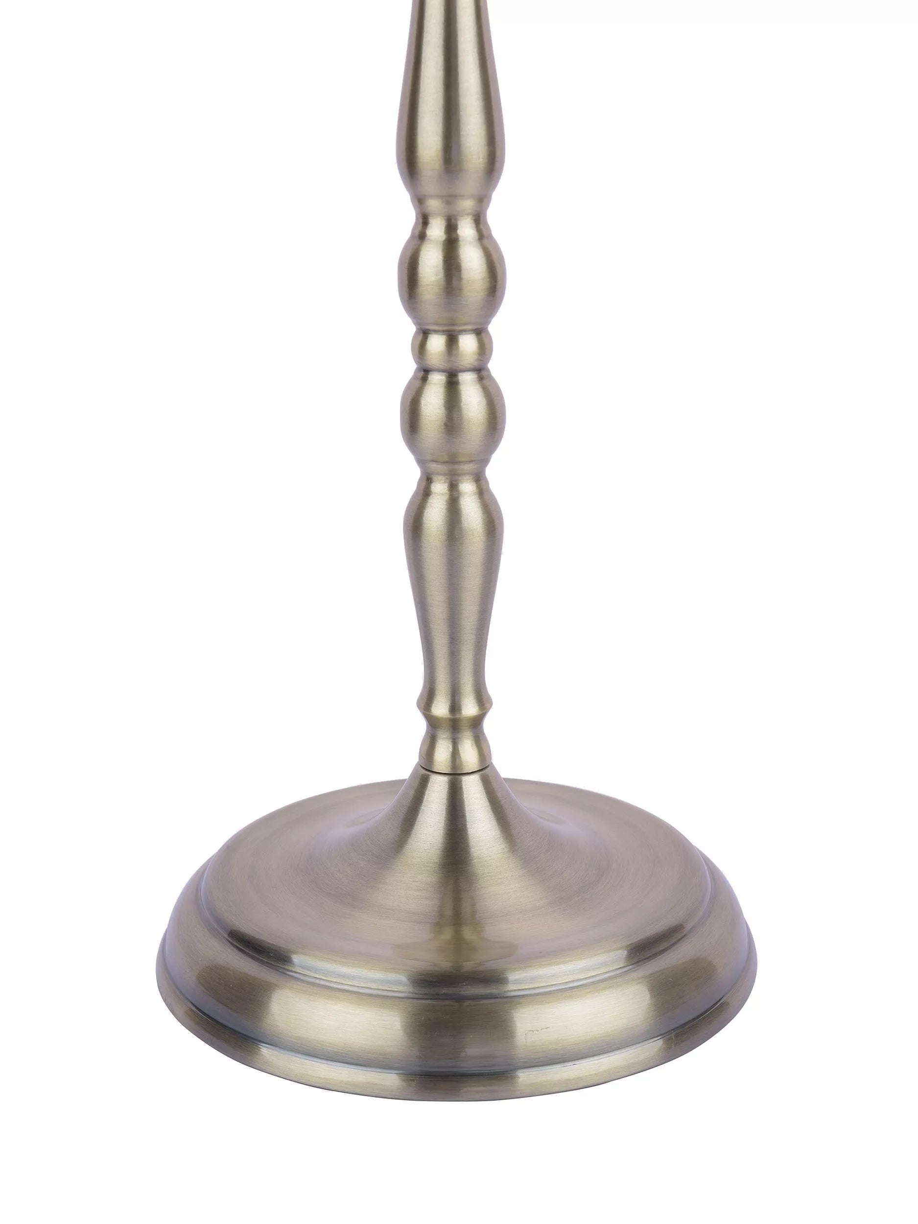Laura Ashley Corey floor lamp in antique brass (British brand)