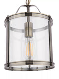 Laura Ashley pendant ceiling light in antique brass, UK version