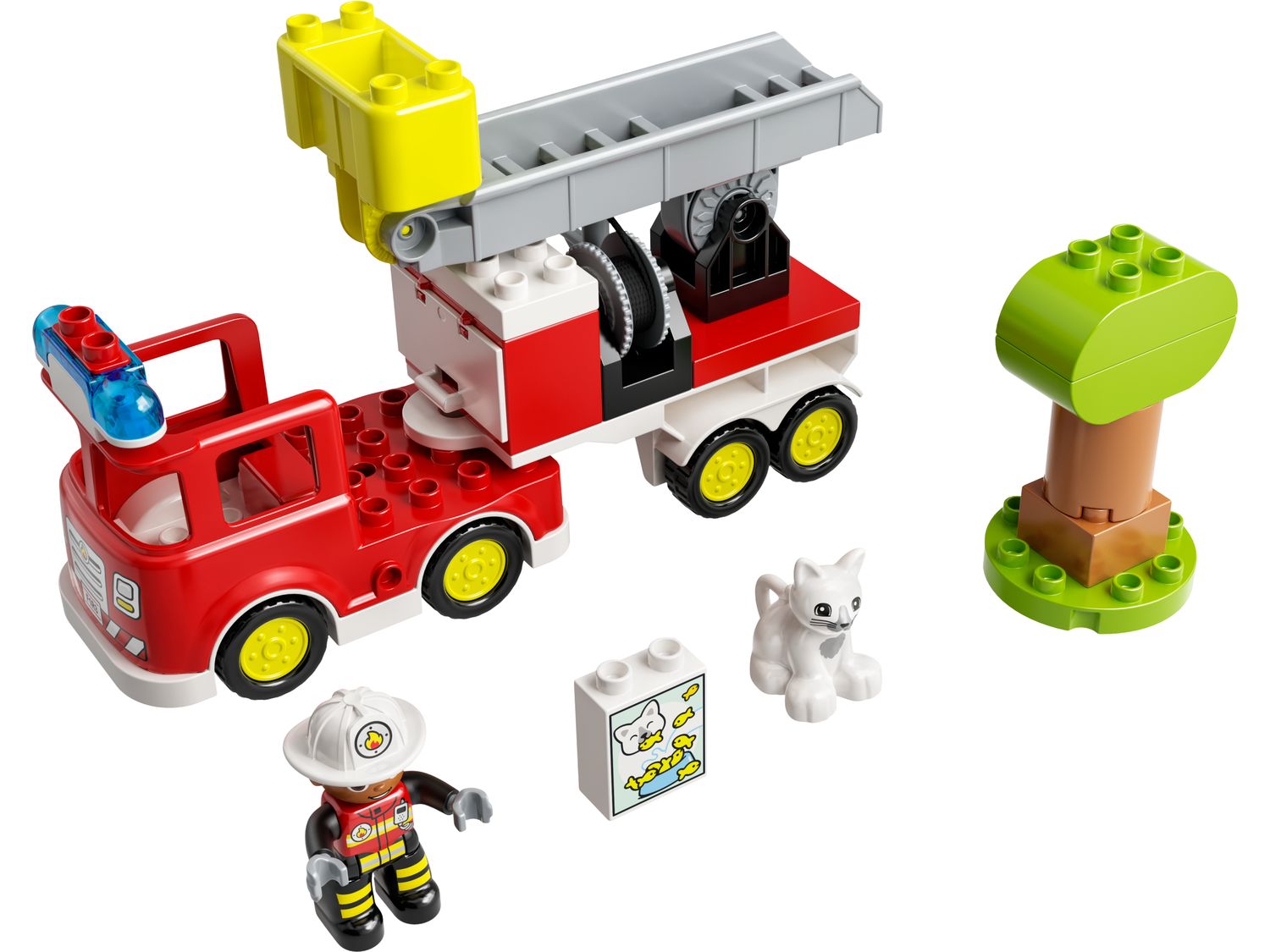 LEGO DUPLO Fire Engine building block set 21 pieces - British product