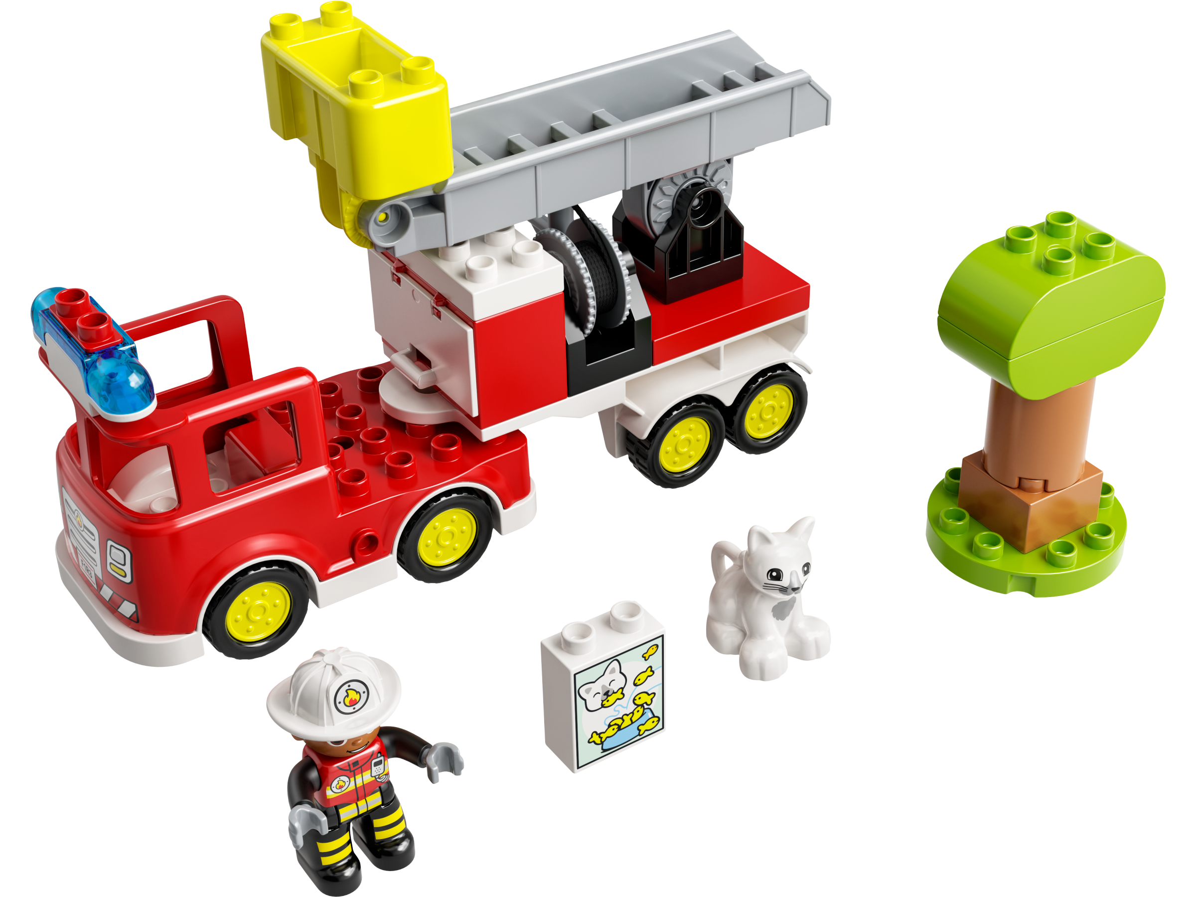 LEGO DUPLO Fire Engine building block set 21 pieces - British product