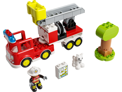 Lego LEGO DUPLO Fire Engine Building Block Set 21 Pieces Age 2+- Buy online at McGrocer