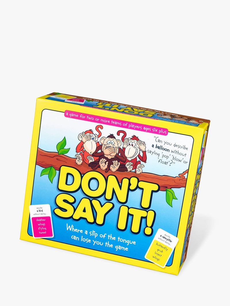 Don't Say It word board game - British product