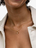Dower & Hall freshwater pearl open circle pendant necklace - British product