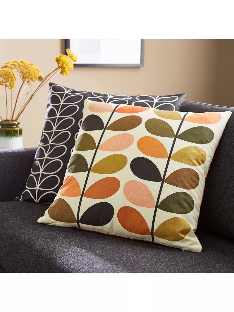 Orla Kiely Multi Stem cushion Auburn 50x50cm (British brand)
