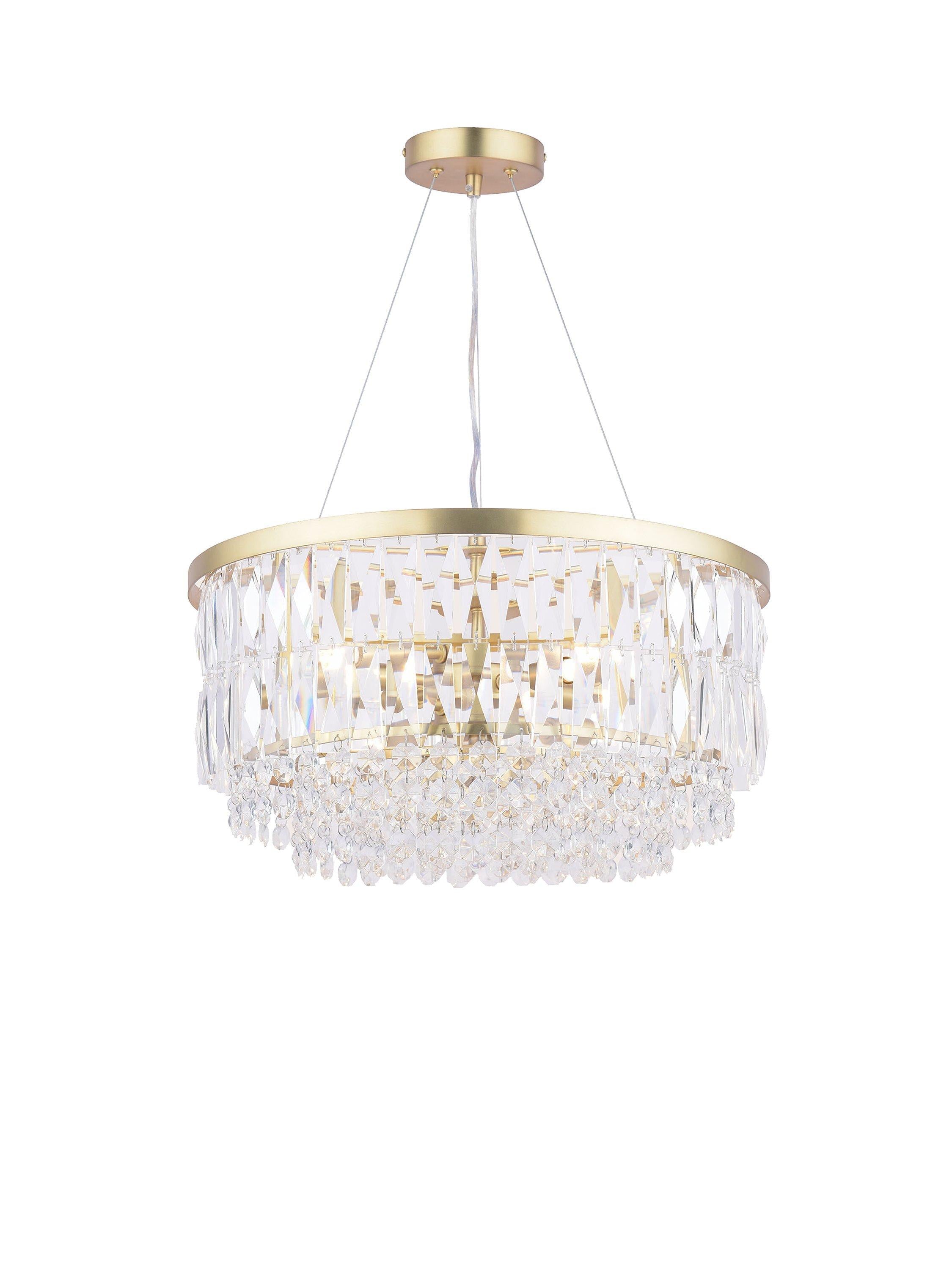 Laura Ashley Rhosill Grand ceiling light in antique brass - British product