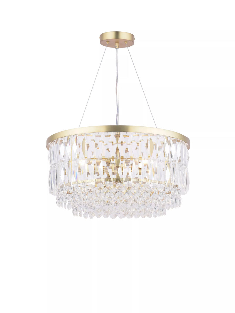 Laura Ashley Rhosill Grand ceiling light in antique brass - British product