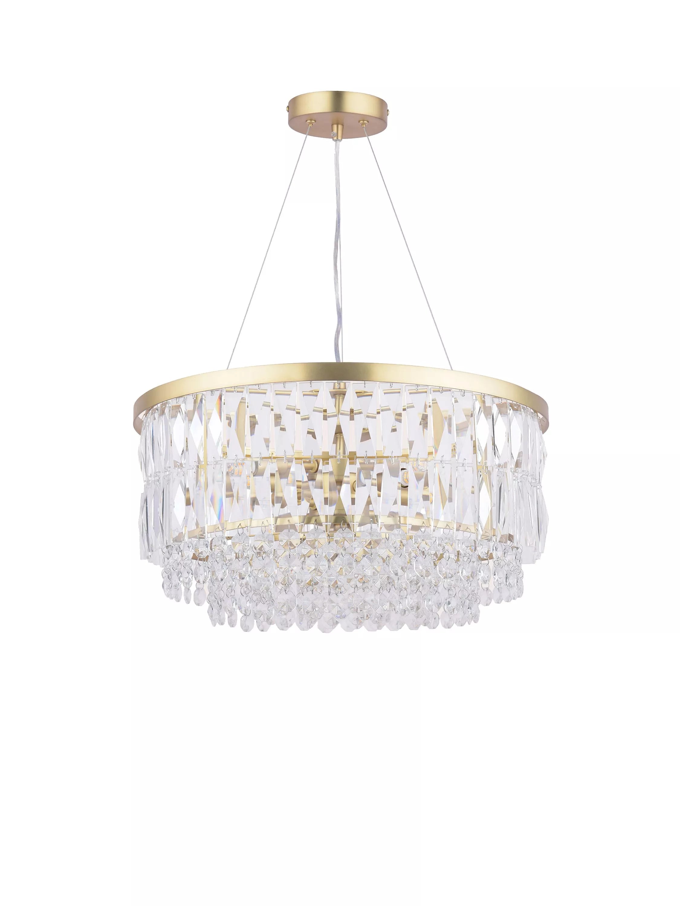 Laura Ashley Rhosill Grand ceiling light in antique brass - British product