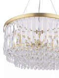 Laura Ashley Rhosill Grand ceiling light in antique brass - British product