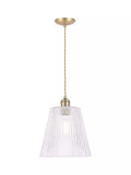 Laura Ashley Callaghan pendant ceiling light antique brass (British brand)