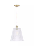 Laura Ashley Callaghan pendant ceiling light antique brass (British brand)