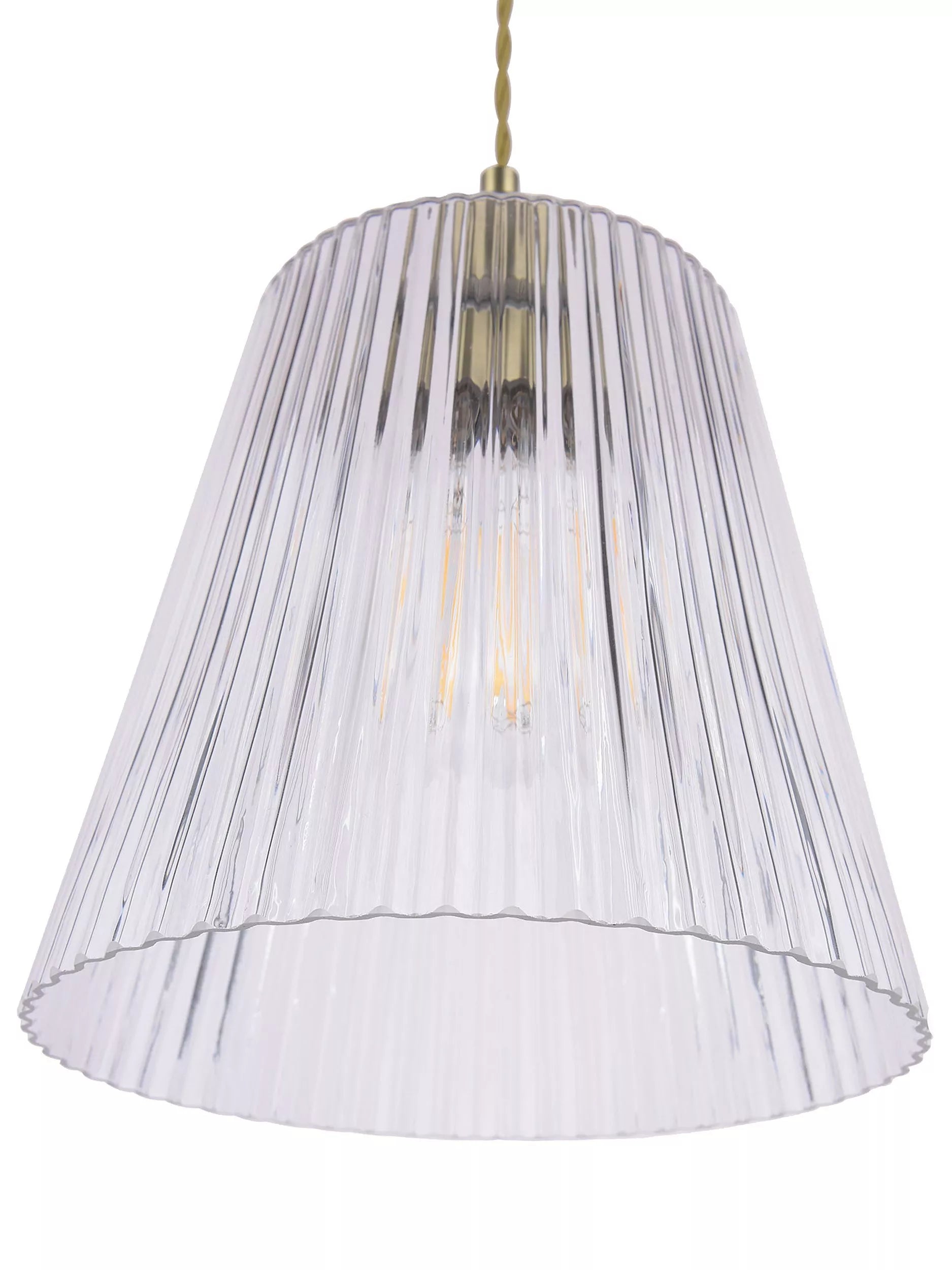 Laura Ashley Callaghan pendant ceiling light antique brass (British brand)