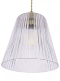 Laura Ashley Callaghan pendant ceiling light antique brass (British brand)