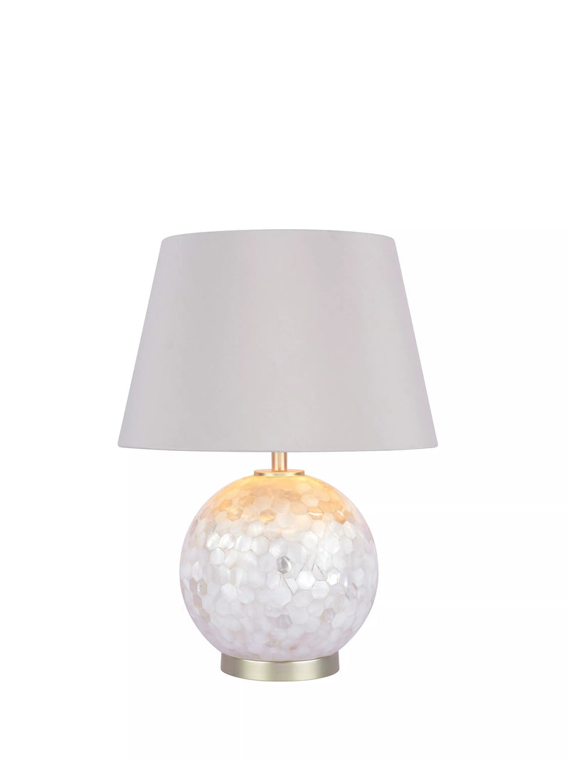 Laura Ashley Mathern table lamp with mother of pearl - British product