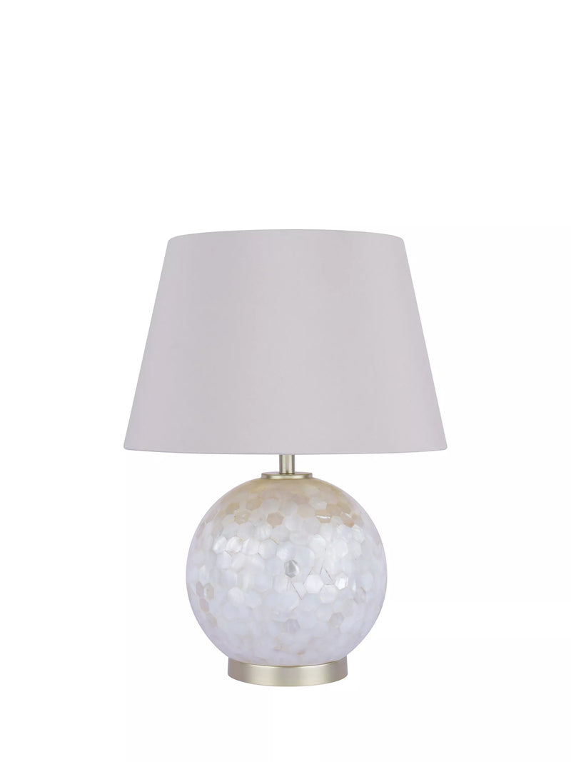 Laura Ashley Mathern table lamp with mother of pearl - British product
