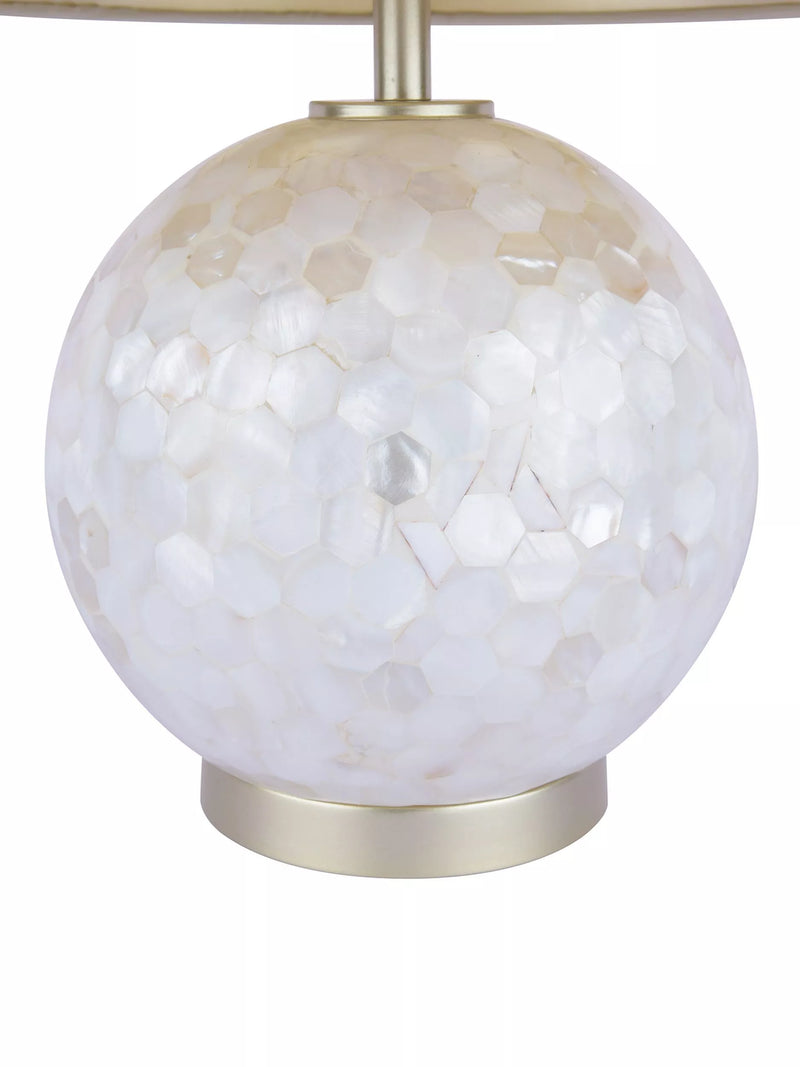 Laura Ashley Mathern table lamp with mother of pearl - British product